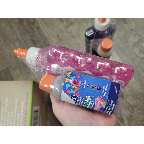 Copernicus Glowing Putty Gels and Slime Kit & Elmers Sparkle All New Lot of 3 - Picture 3 of 6